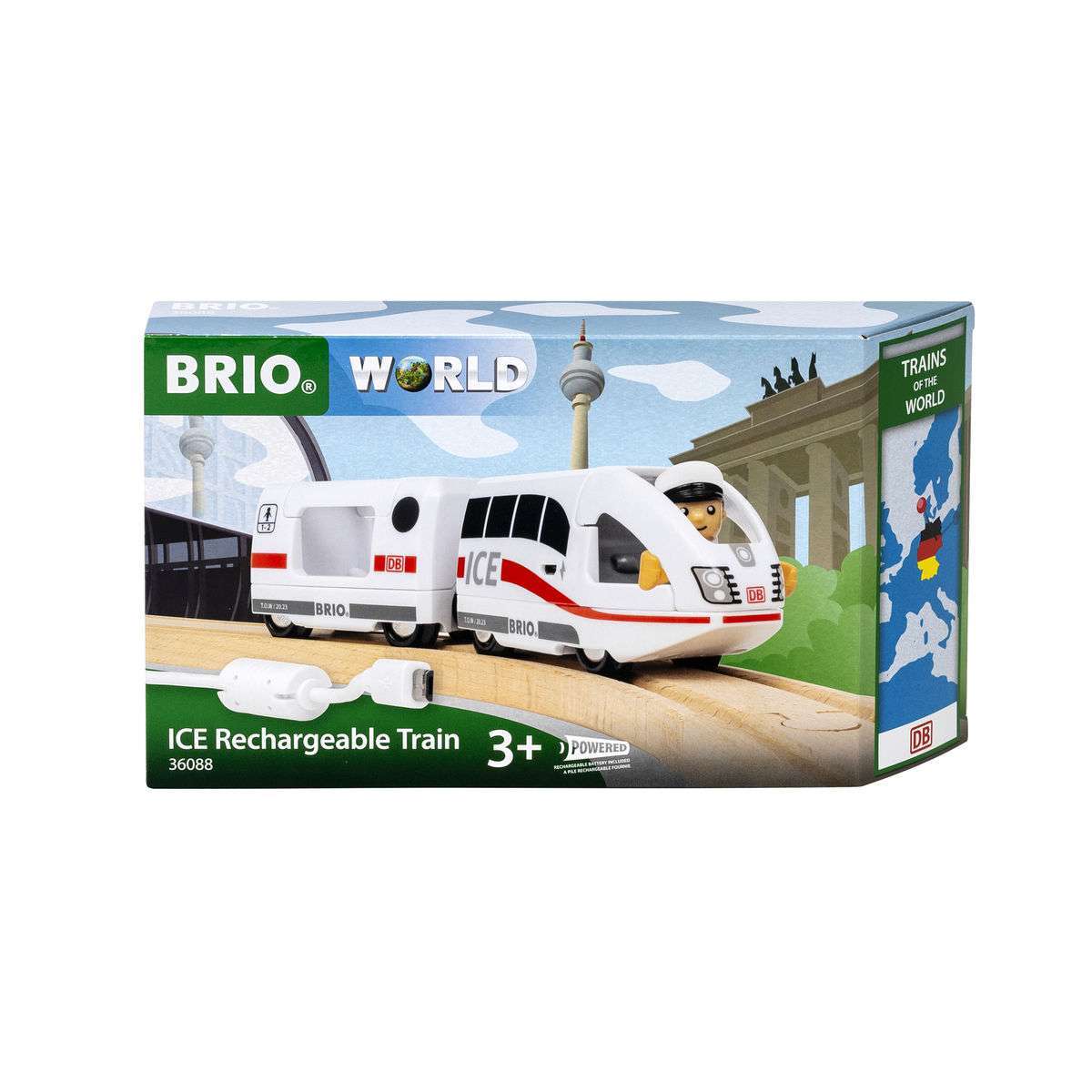 BRIO Spiel ICE Akkureisezug