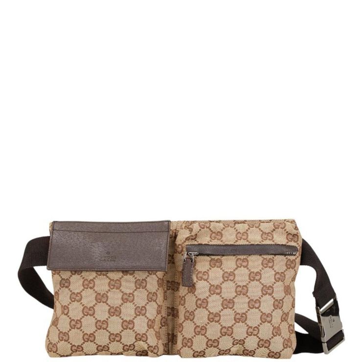 Gucci Vintage Gucci Belt Bag Brown