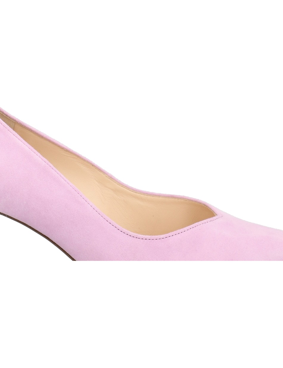 Veloursleder Pumps