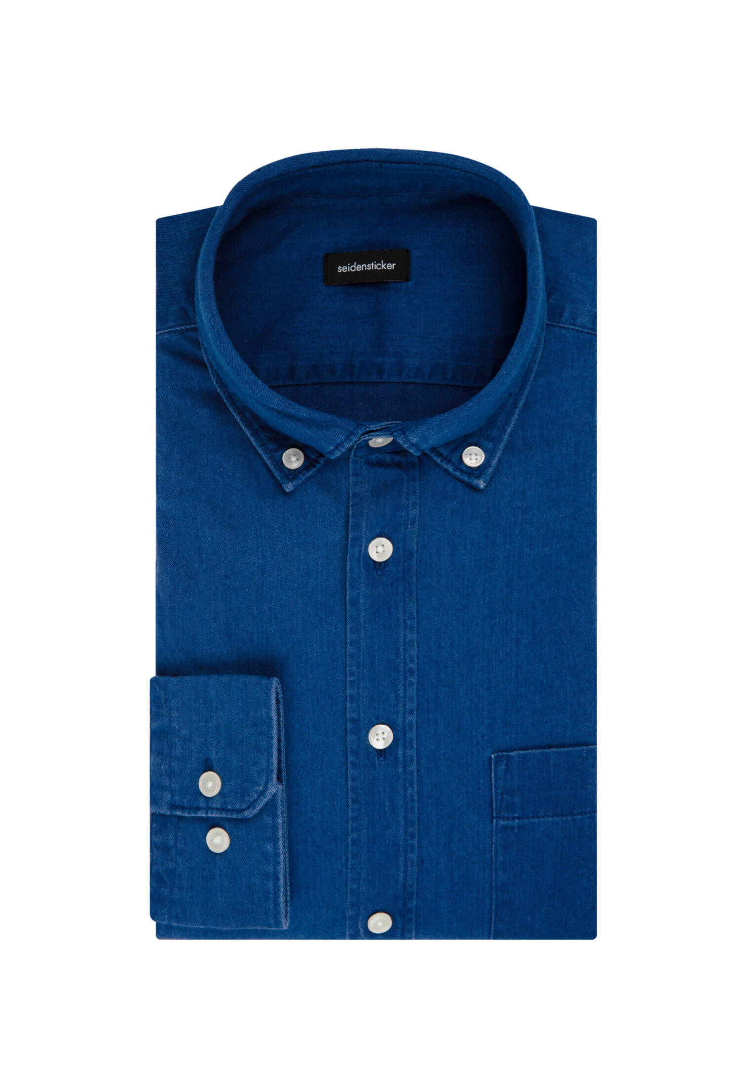Seidensticker| Herren Casual Hemd Schwarze Rose