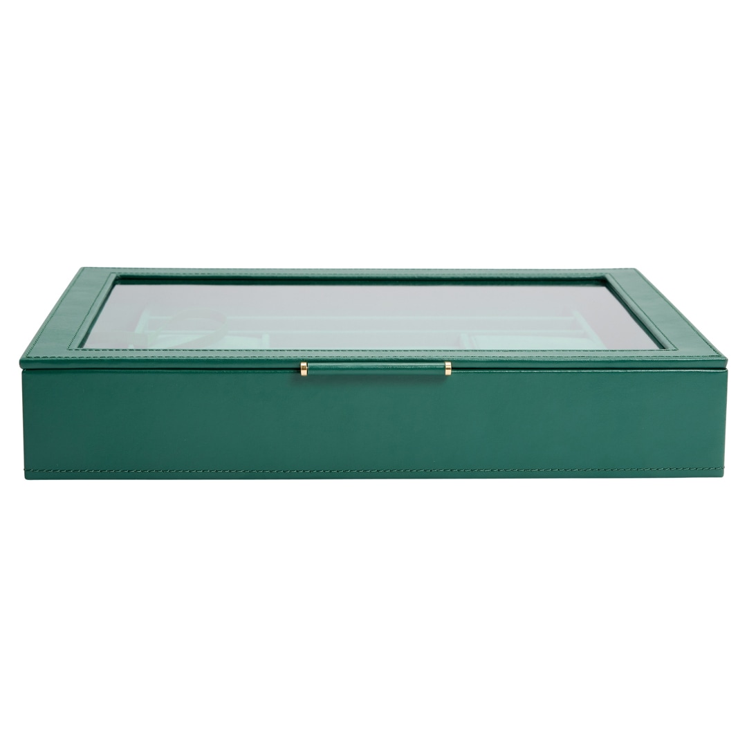 Wolf 1834 Sophia Schmuckbox mit Fenster Grün