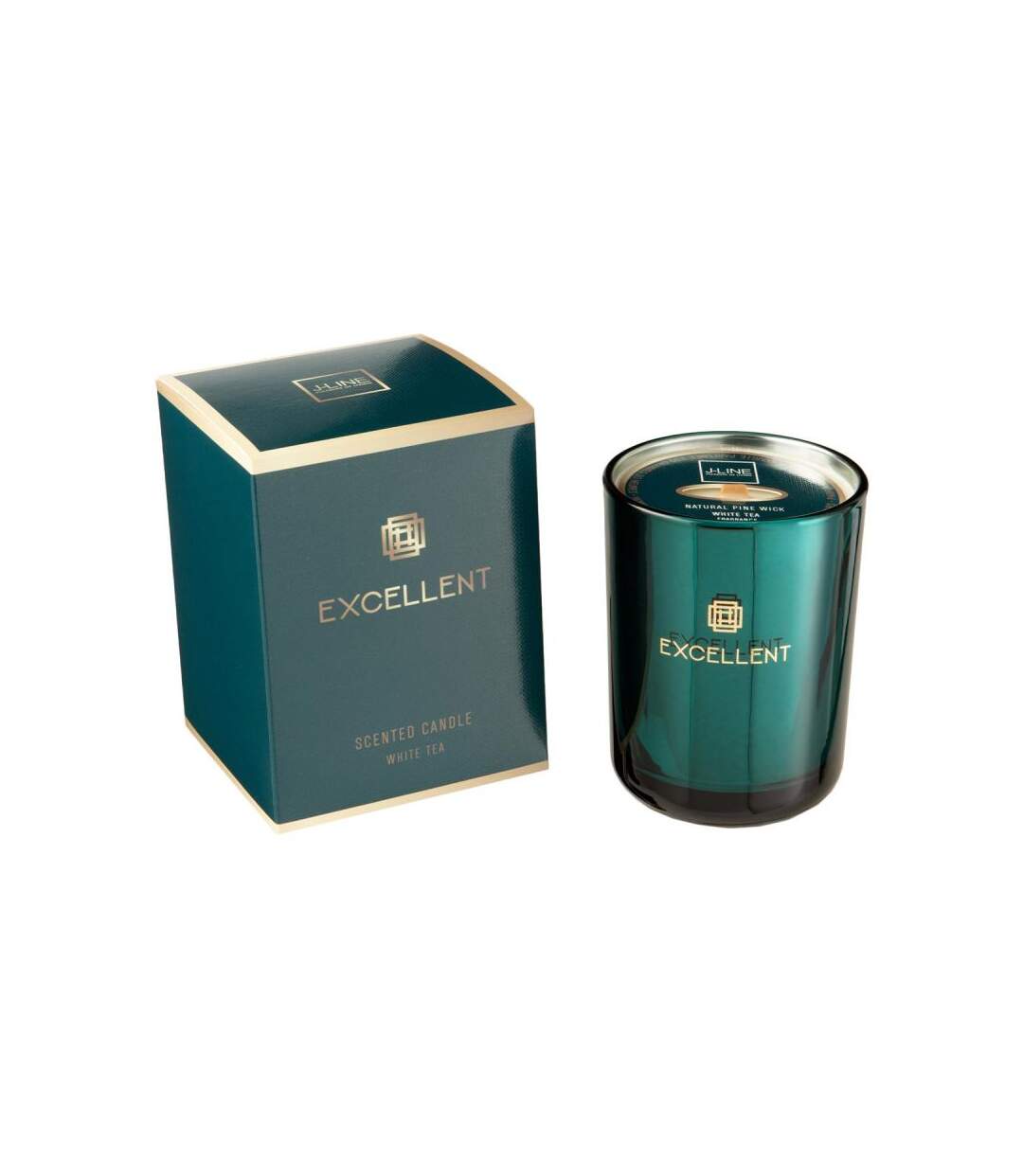 Paris Prix - Bougie Parfumée excellent 12cm White Tea Pétrole