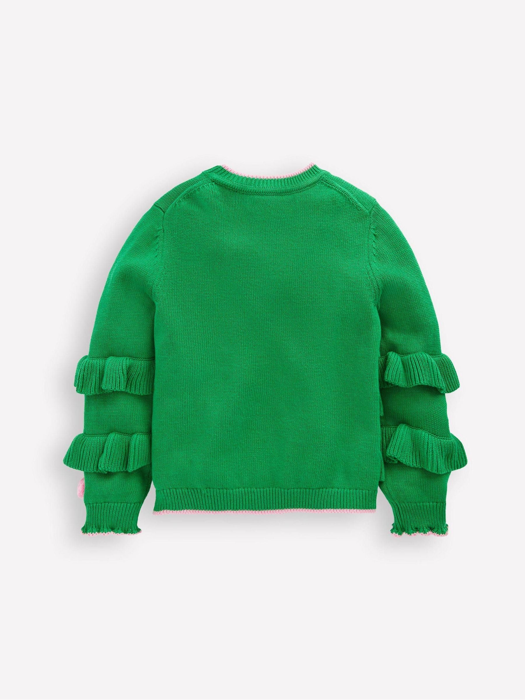 Boden Christmas Logo Cardigan