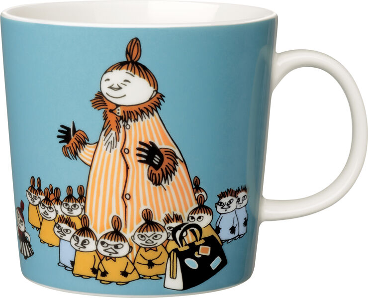 Moomin Arabia Mumi 30cl. krus. Mymlens mor Blå