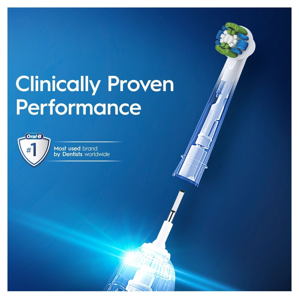 Oral-B - Precision Clean Udskiftningshoveder 10 Stk