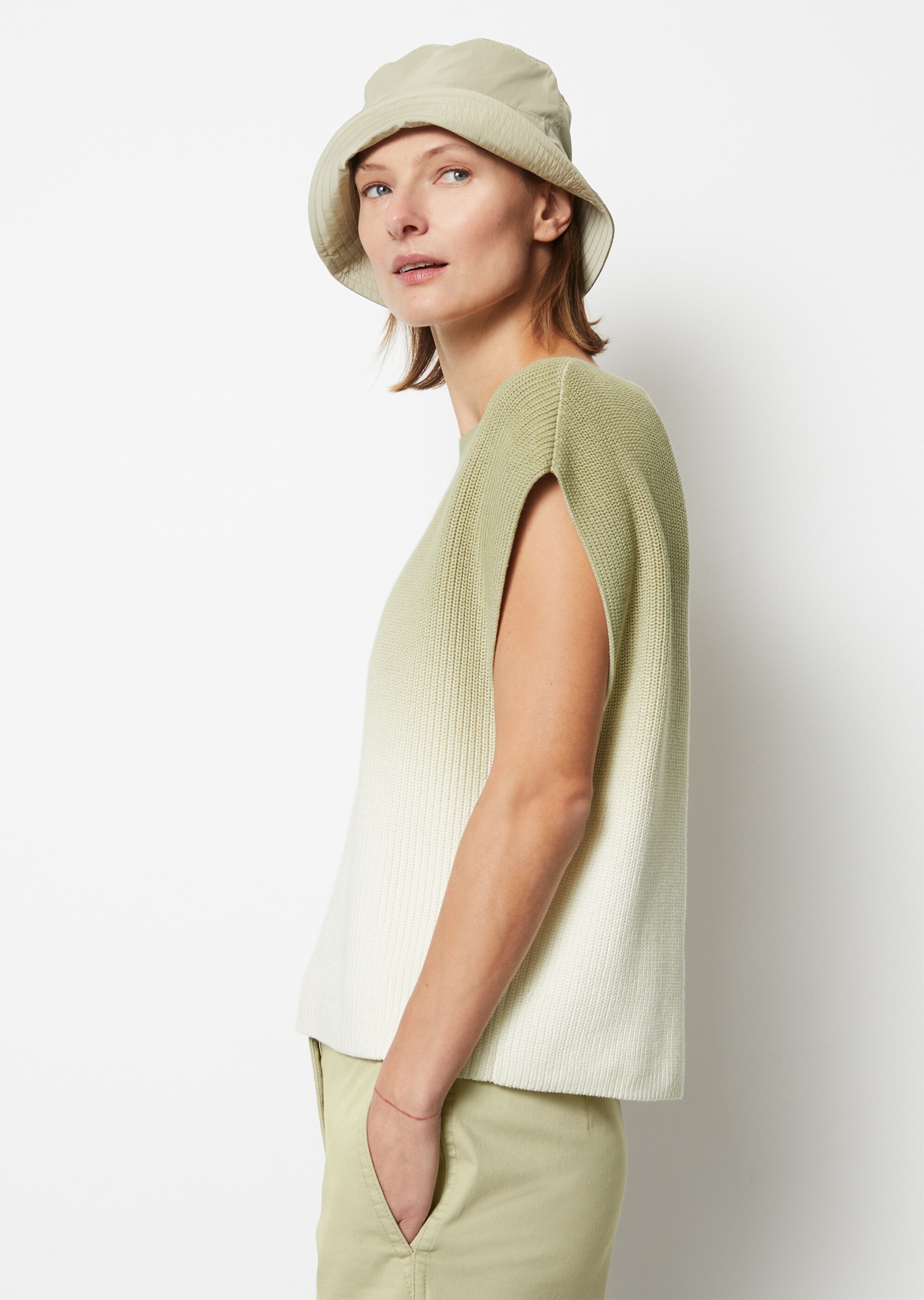 Ärmelloser Pullover looseaus Organic Cotton