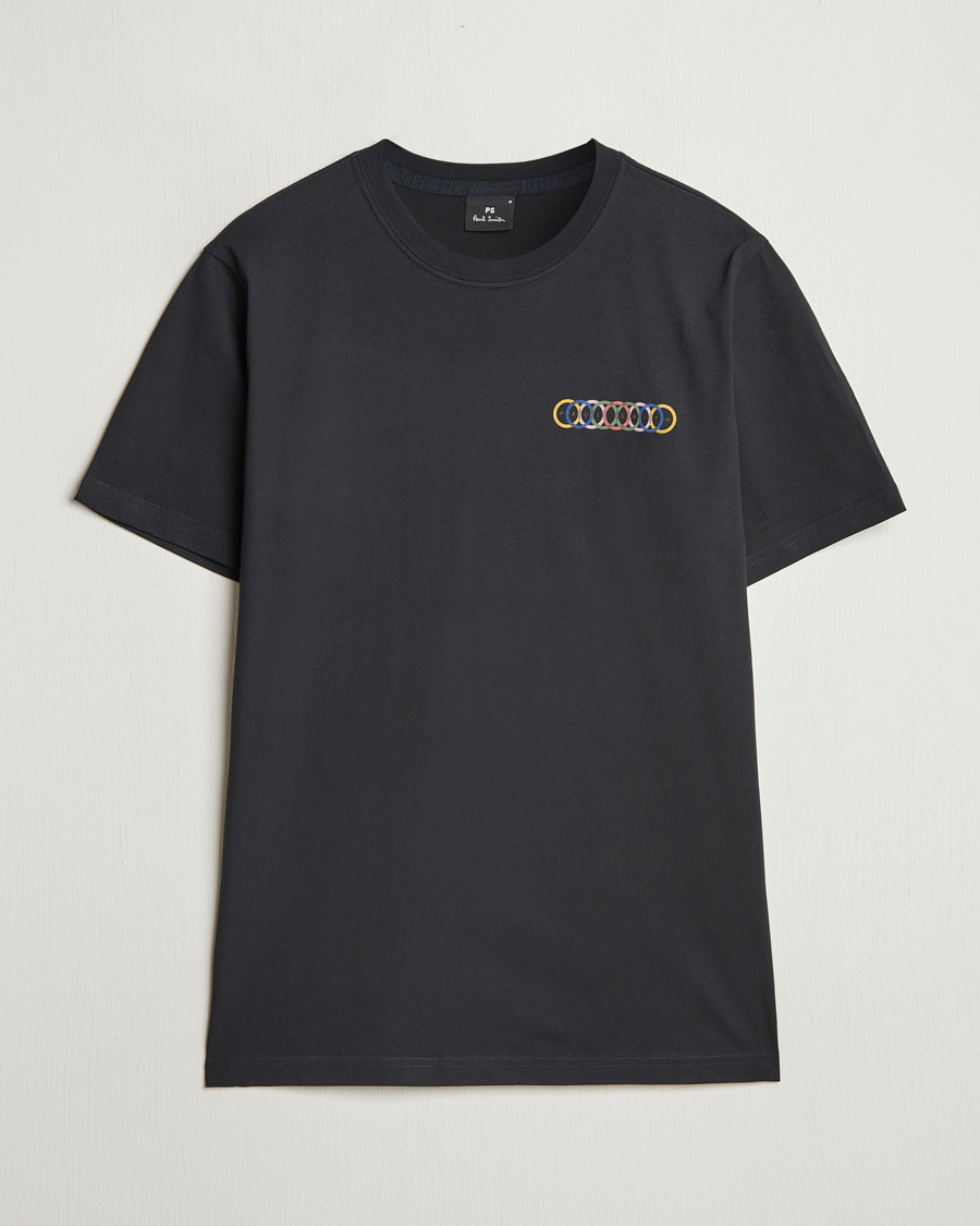 PS Paul Smith Multi Circles Crew Neck T-Shirt Black