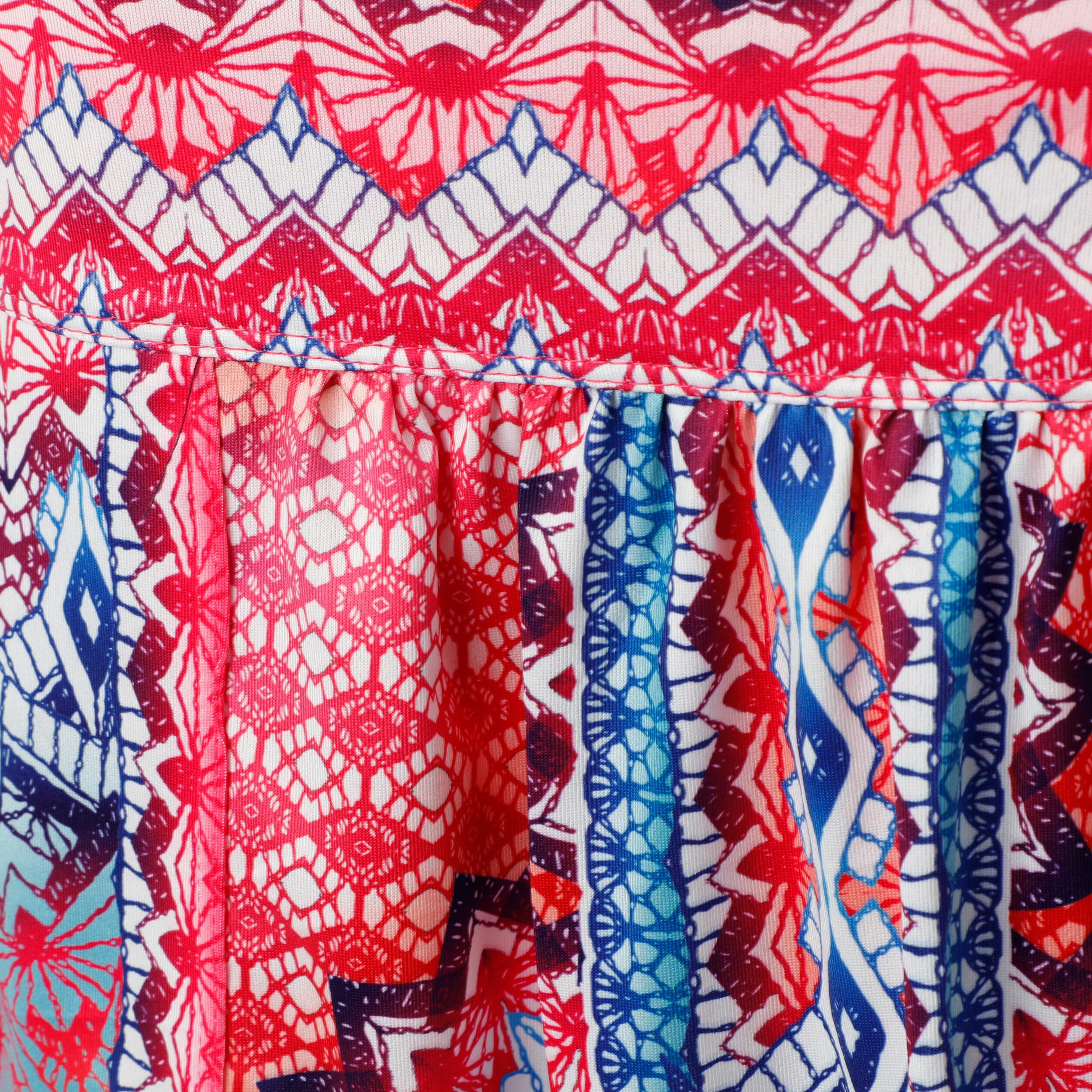 Lucky in Love Long Meridian Pocket Jupe Edition Spéciale Femmes - Multicouleur