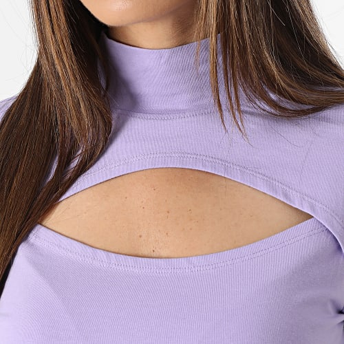 Tee Shirt Manches Longues Femme TB4513 Lavande