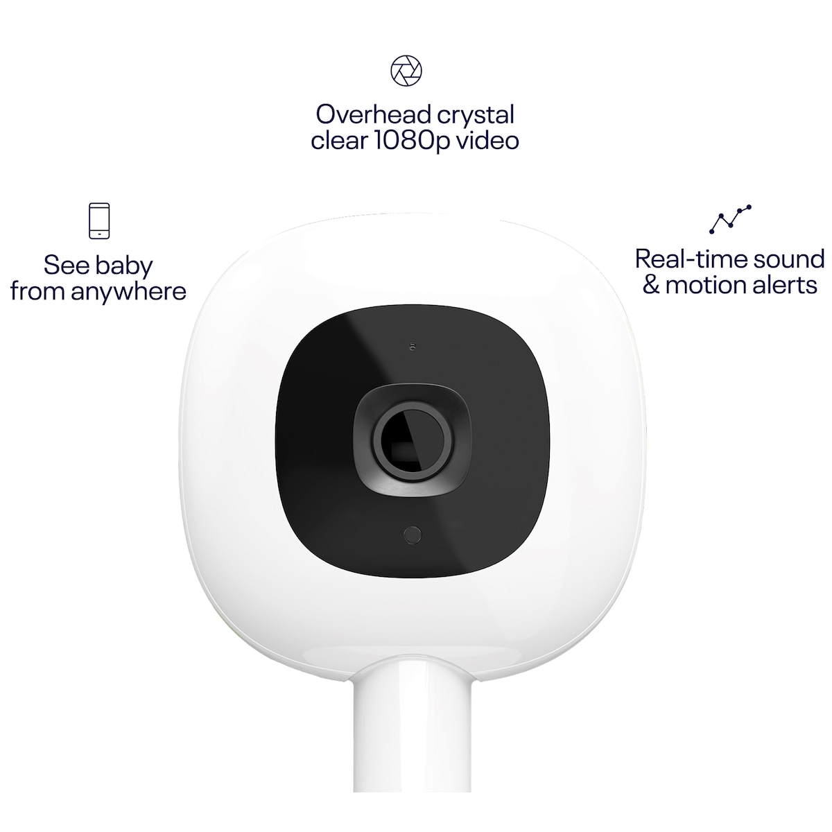 Nanit Pro Camera babymonitor N322SW (med Flex-stativ)