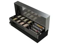 APG 460MOD03 Flip Lid - Elektronisk pengeskuffe - hvid