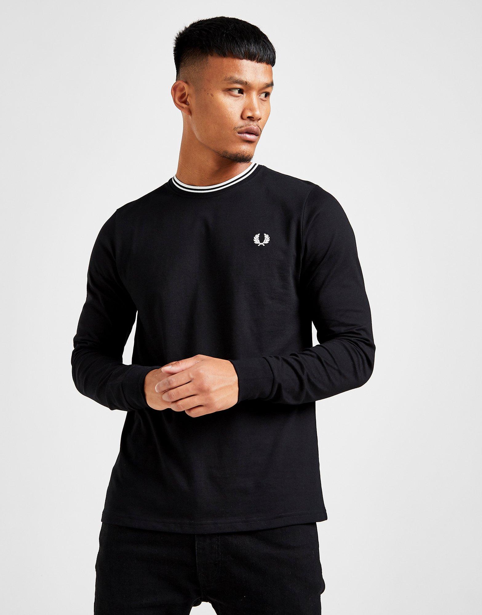 Fred Perry T-shirt Twin Tipped Longues Manches Homme