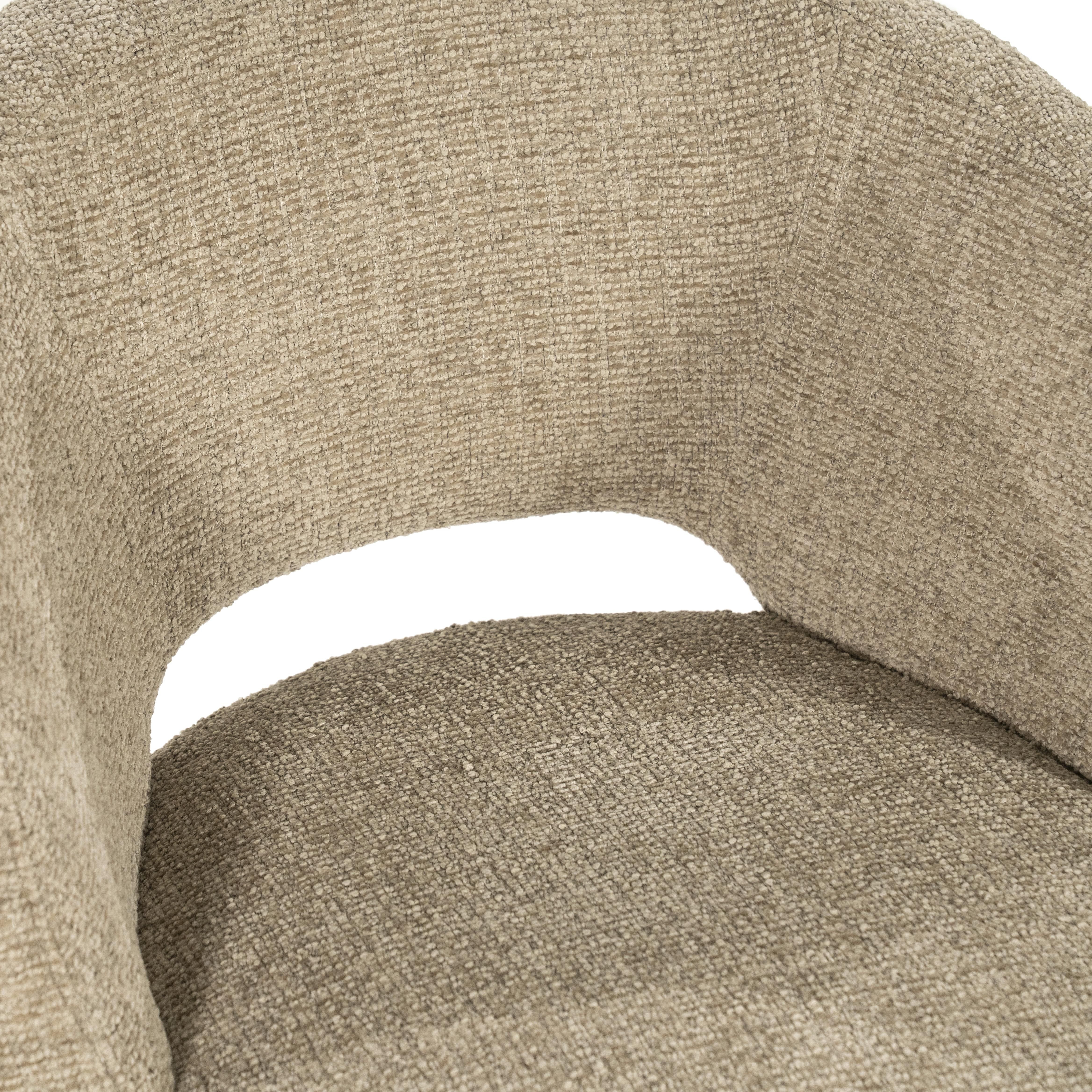 Eetkamerstoel Taupe 96475 Alissa B65 x D63 x H80 cm