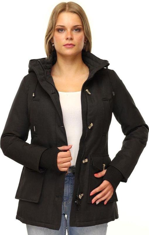 Versano Marry Parka Dames Winterjas XS - Zwart