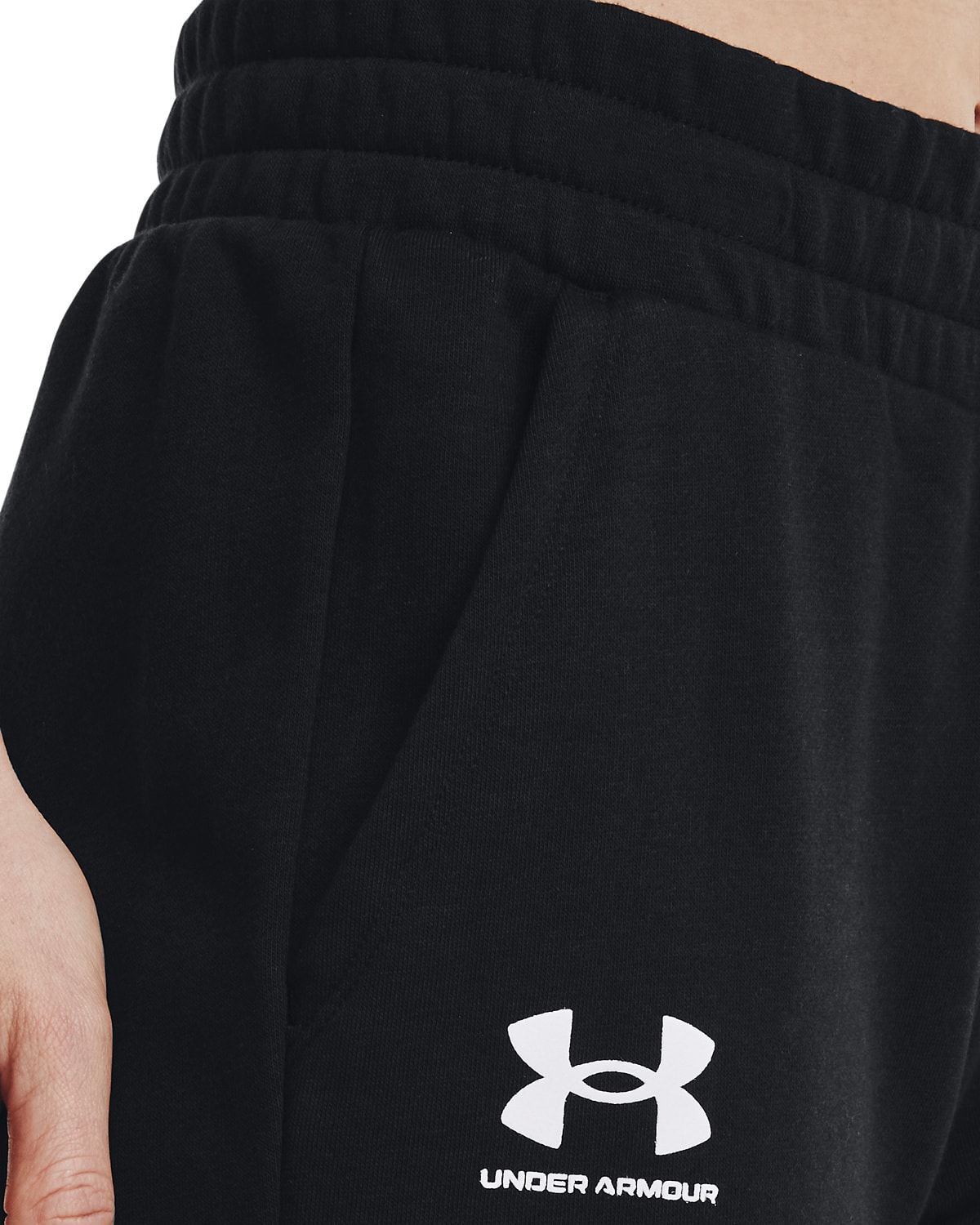 UA Rival Fleece Joggers Black W
