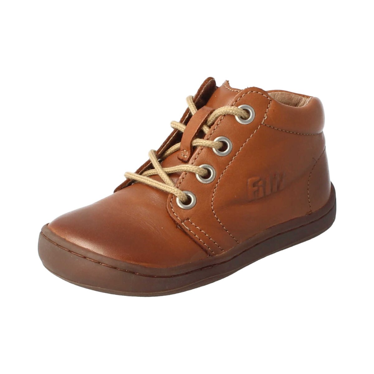 222111-99 GECK nappa chestnut laces Weite/W