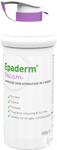 Epaderm Crème Flacon Pompe 500g