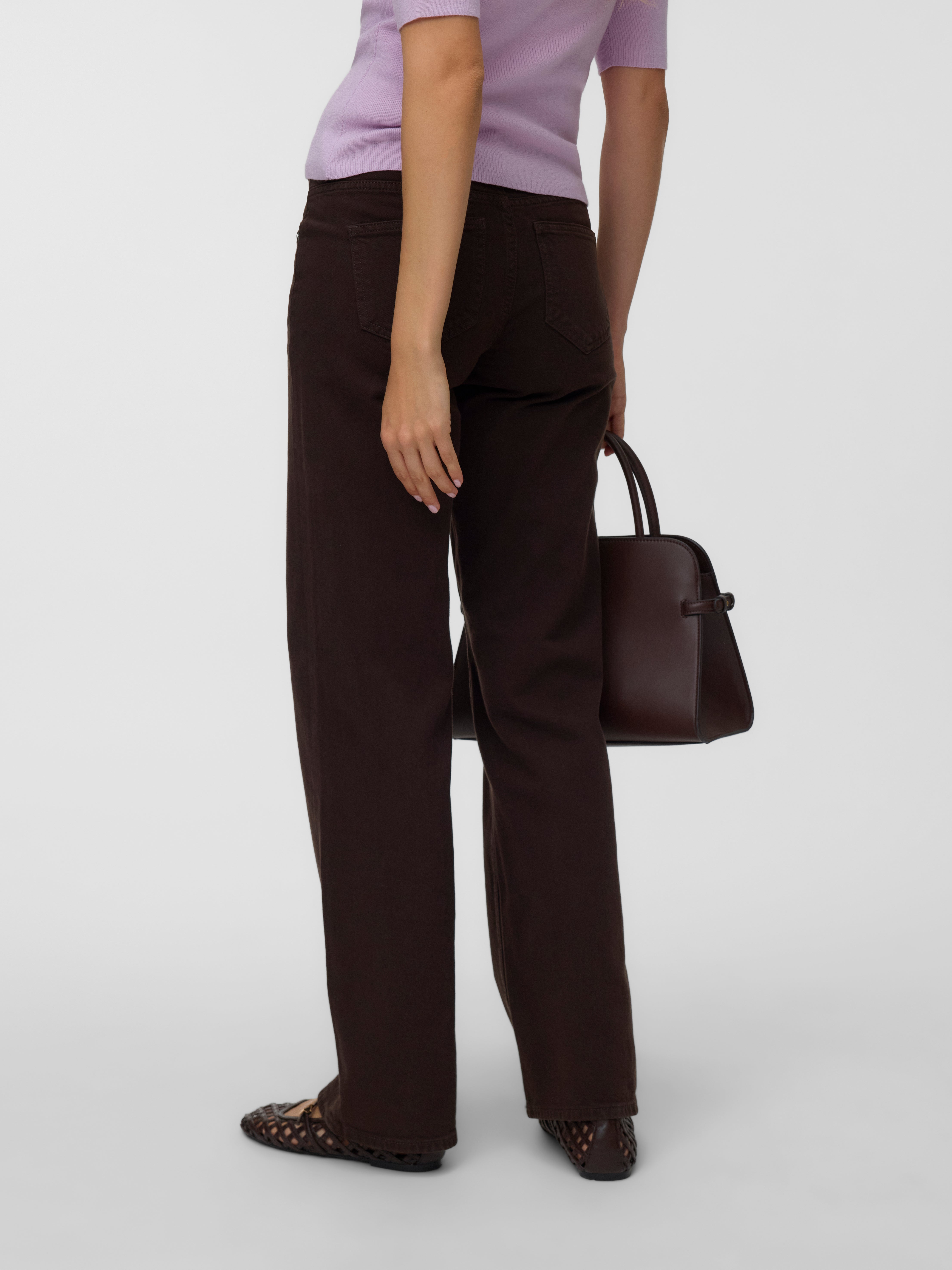 VMVANESSA Low rise Wide leg fit Jeans