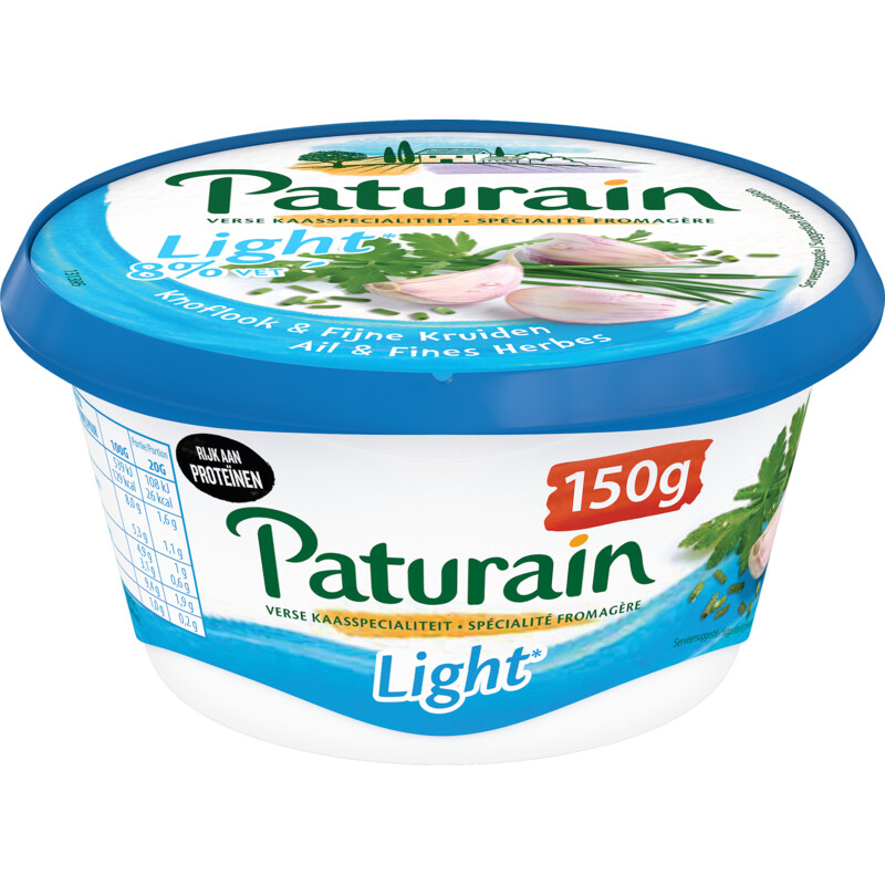 Paturain Knoflook & fijne kruiden light