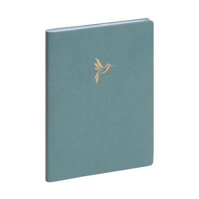 Agenda de poche Elise - 1 semaine sur 2 pages - 9 x 13 cm - bleu - Exacompta