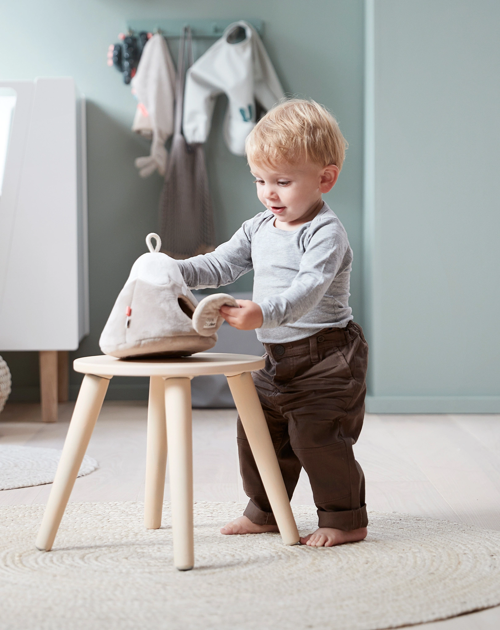 Kuscheltier-Set HIDE&SEEK - LALEE (22cm) 5-teilig in bunt