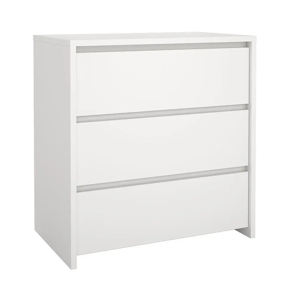 Hioshop Next ladekast 3 lades wit