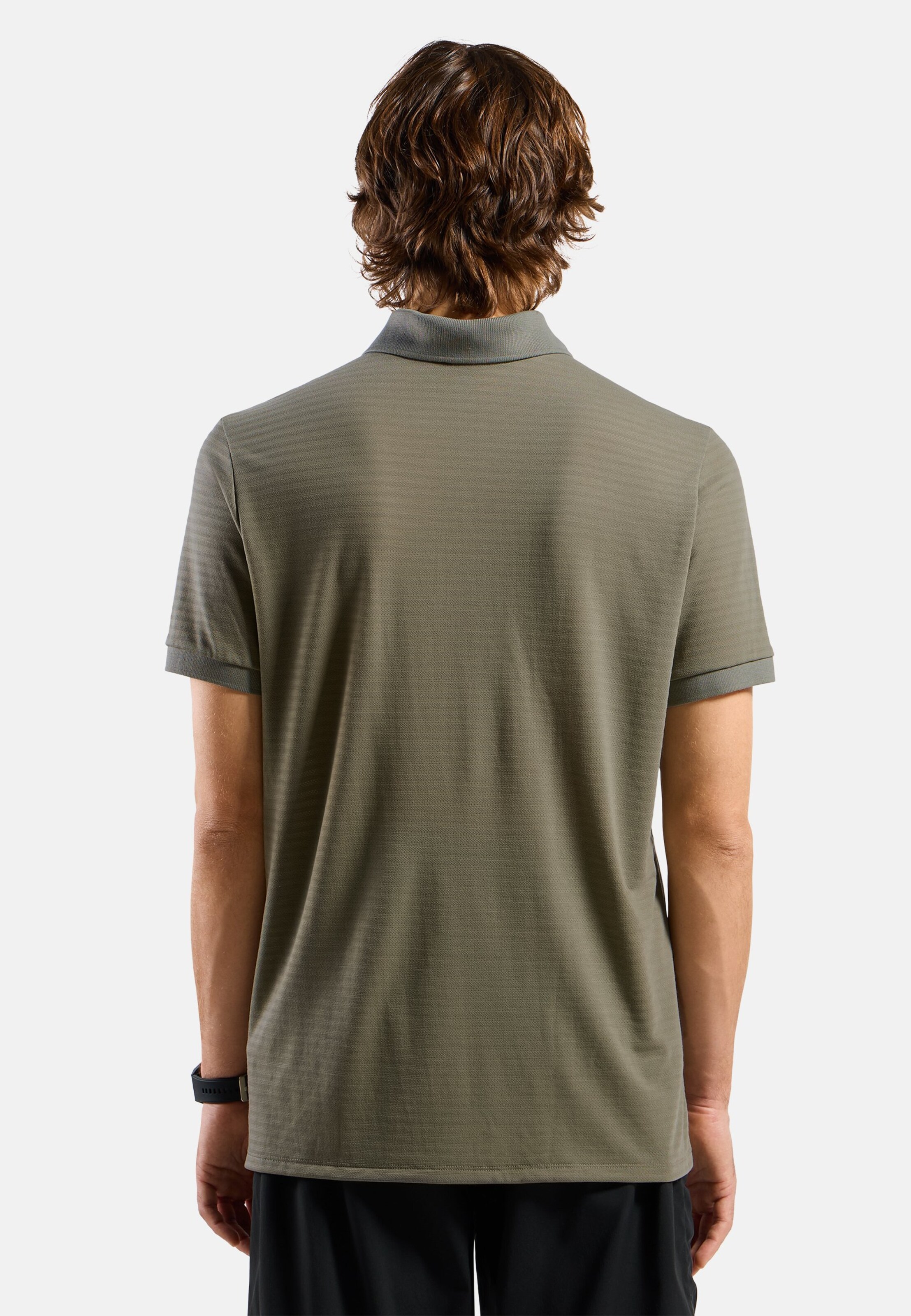 Ascent Poloshirt mit Naturfasern in vetiver