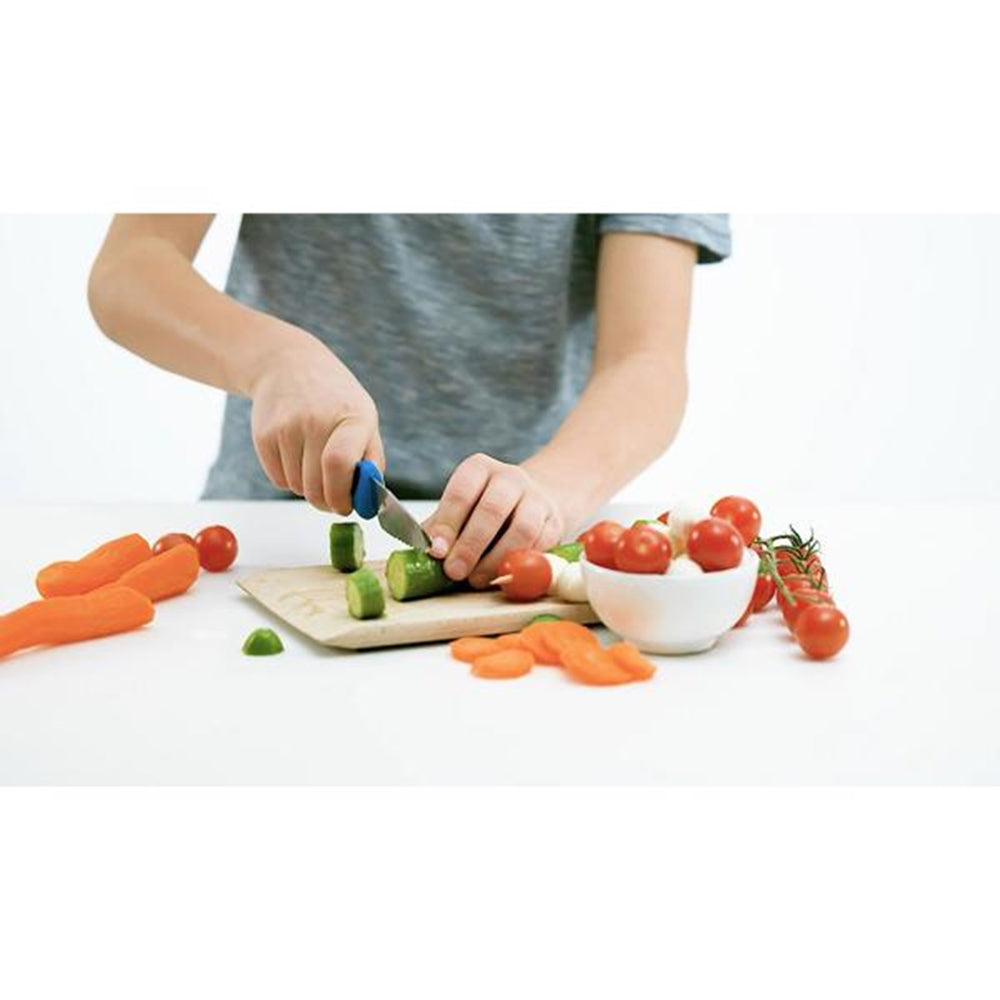Børnekokkeknivsæt Grøn/Blå - Kinderkitchen