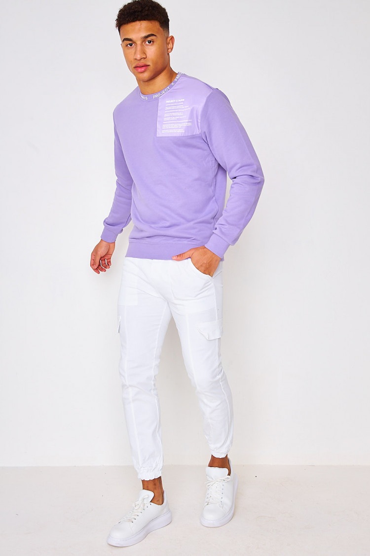 Sweat violet uni / Project X - 2120112