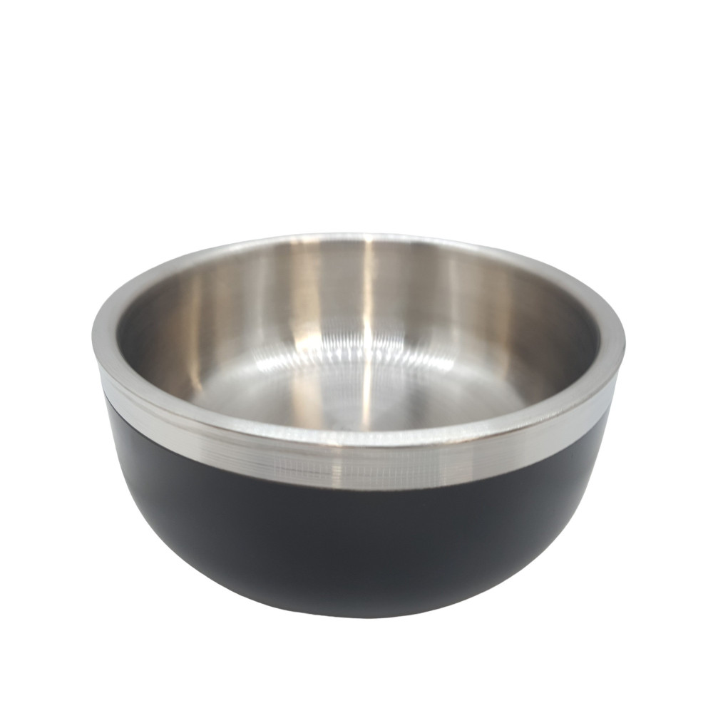 Gamelle ø15.2 cm 775 ml, pour eau ou nourriture a double paroi pour chien