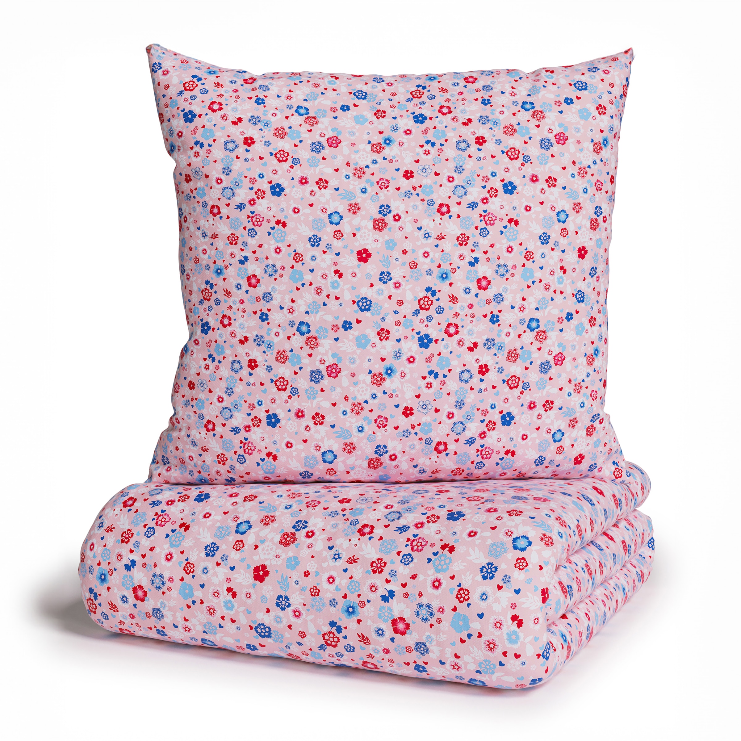 my home Bettwäsche »Mariby« 2 tlg. mit feinem Blümchen Design, skandinavisch, romantische Bettwäsche