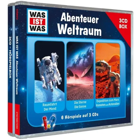 Tessloff WAS IST WAS CD 3er Box - Abenteuer Weltraum