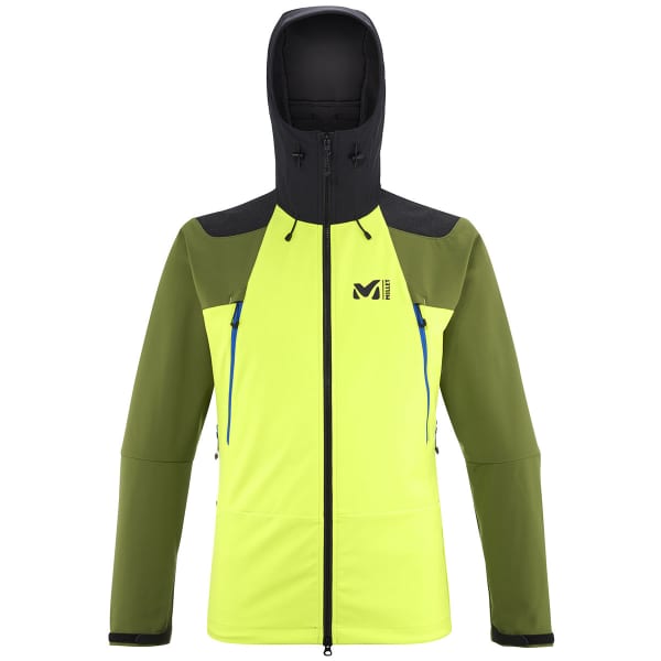 Softshell alpinisme MILLET K ABSOLUTE SHIELD JKT M FERN NOIR