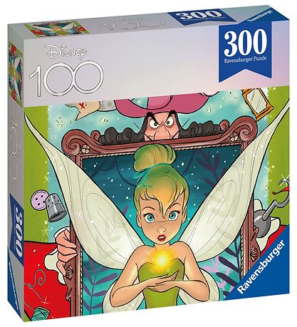 Ravensburger Puslespil - 300 Brikker - Disney Tinkerbell 100 ?r