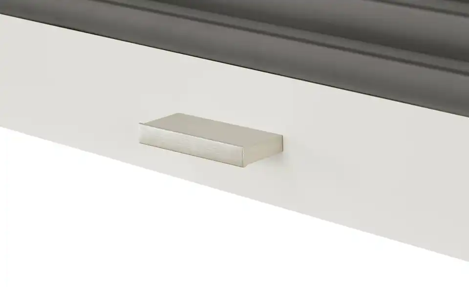 Jalousieschrank Euphrat 86 cm 69 cm Weiß, Graphit