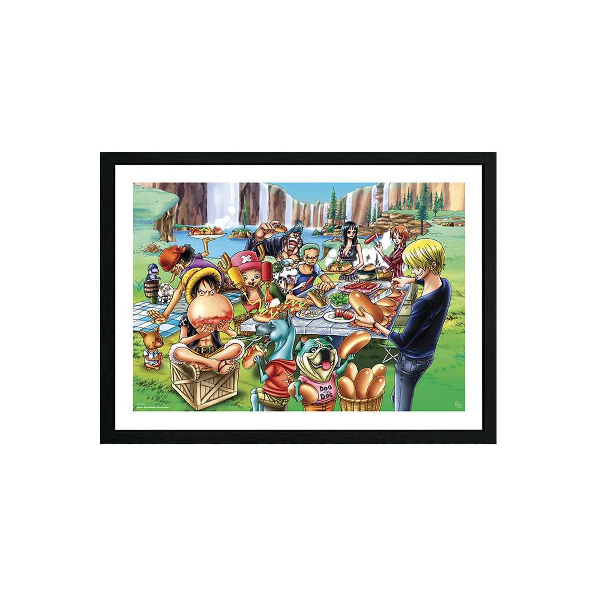 GB Eye One Piece plakat (Hot-Dog Party)
