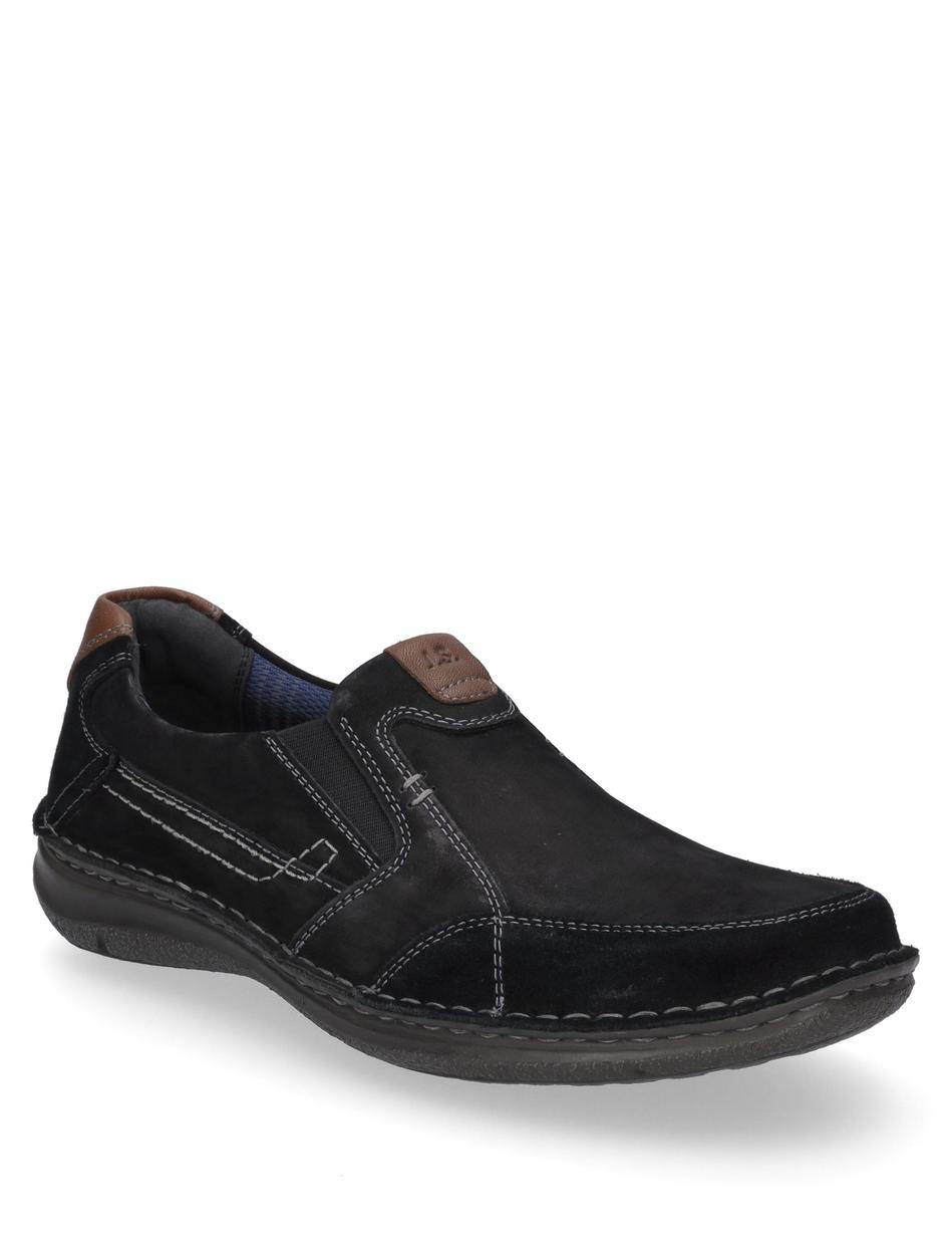 Slipper Anvers 63, schwarz-kombi