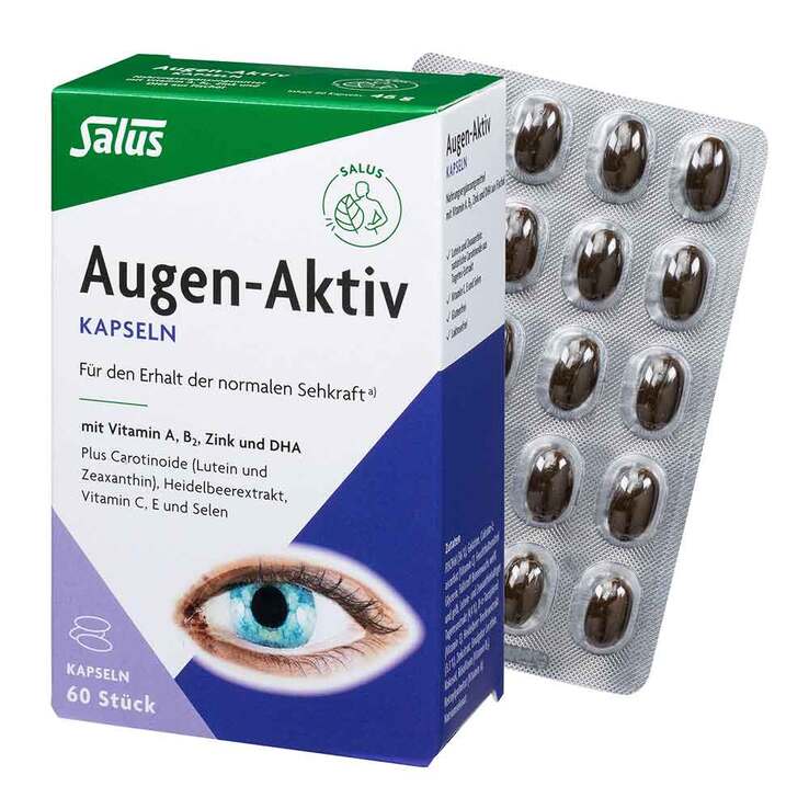 Augen Aktiv Kapseln Salus, 60 St