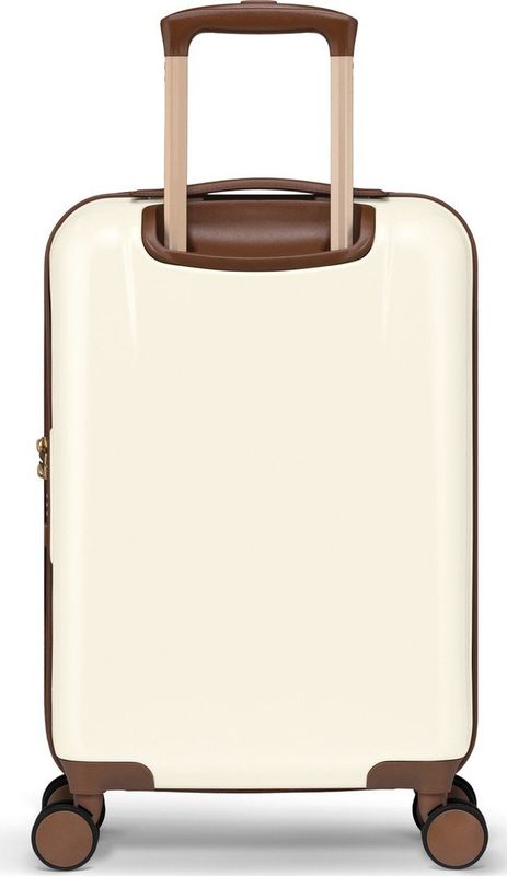 SUITSUIT Fab Seventies - Handbagage koffer - TSA Slot - 55cm - 33L - Wit
