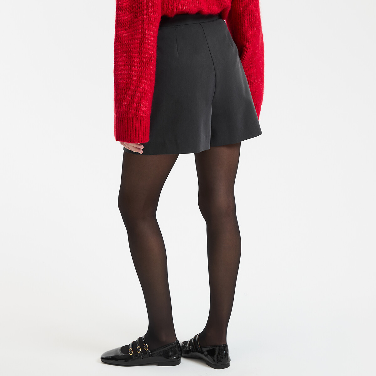 COLEÇÃO LA REDOUTE<br>Shorts de cintura alta