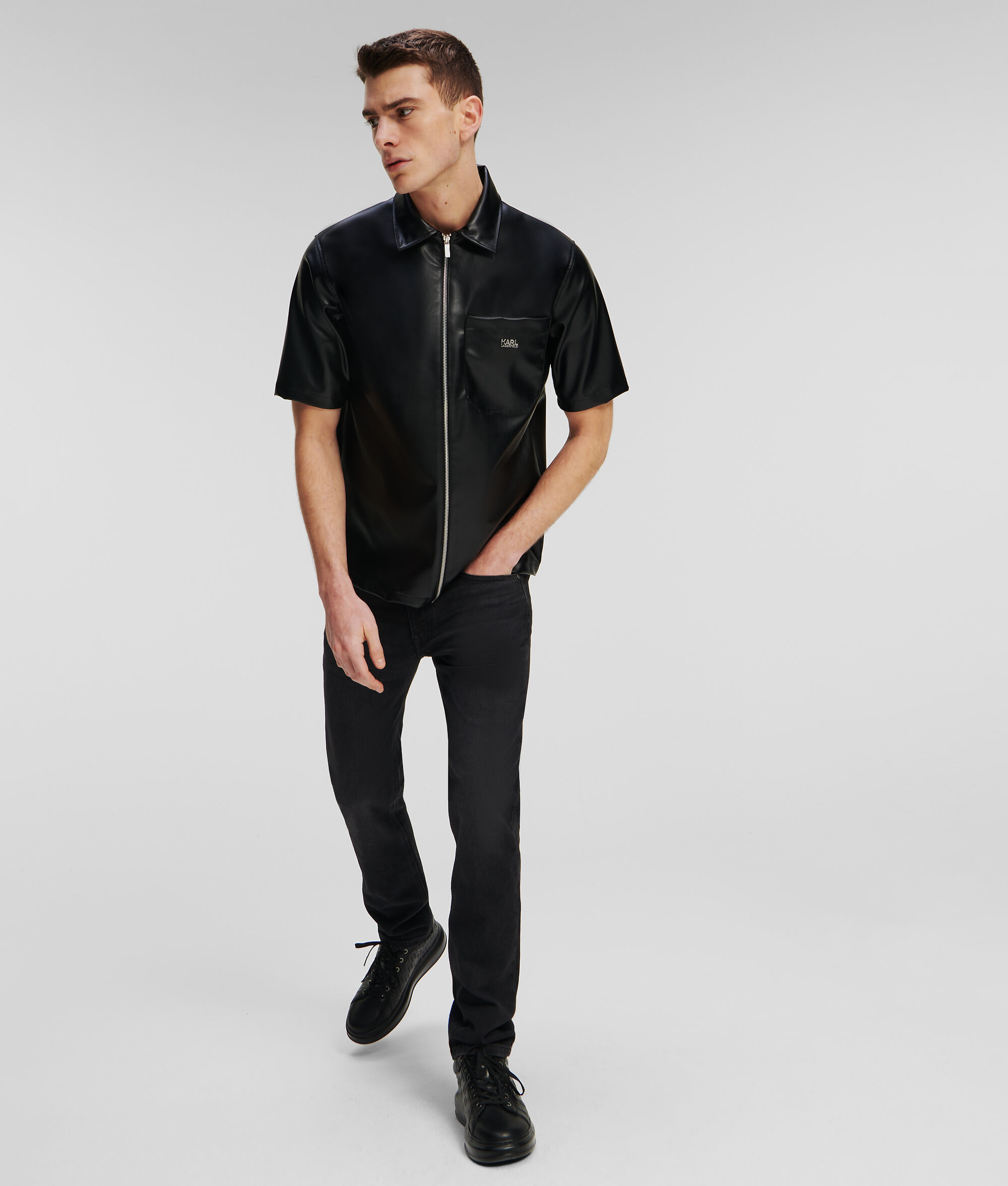 Chemise zippée