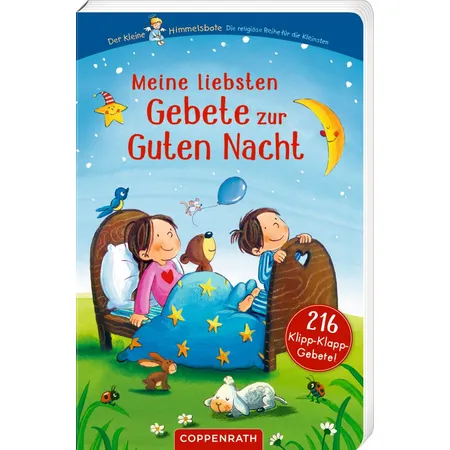 Coppenrath Verlag Meine liebsten Gebete zur Guten Nacht (Der kleine Himmelsbote) - 216 Klipp-Klapp-Gebete