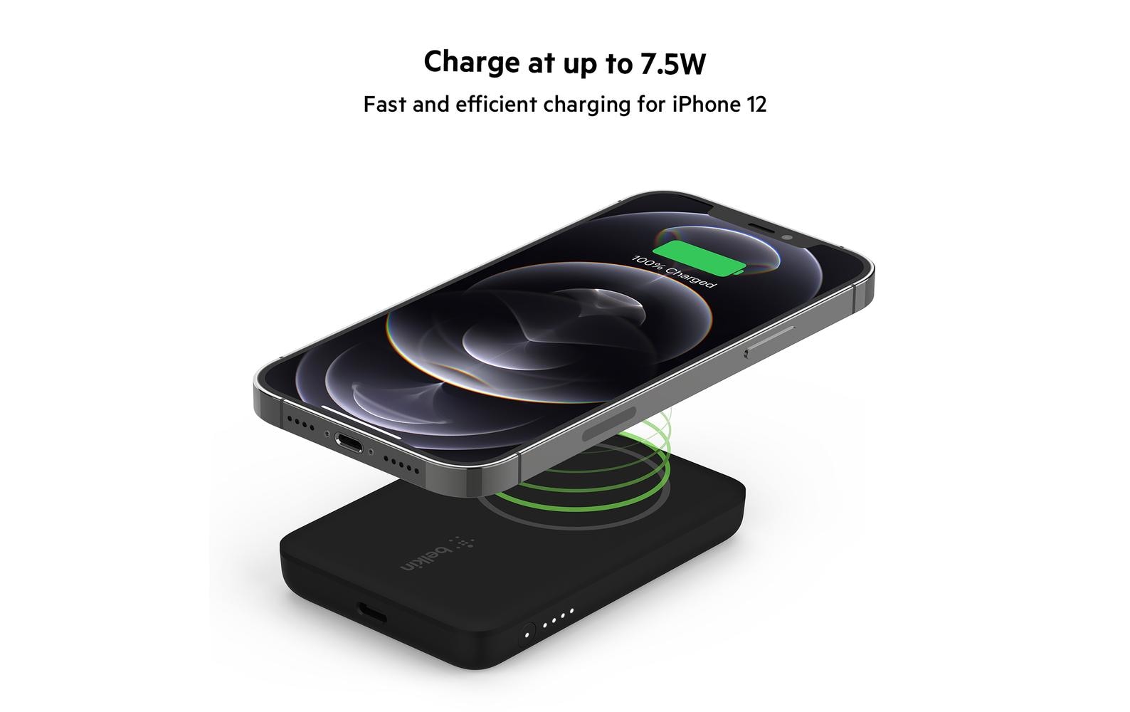 Powerbank Boost Charge MagSafe 2500 mAhPowerbank mit MagSafe für Geräte der iPhone 12-Serie