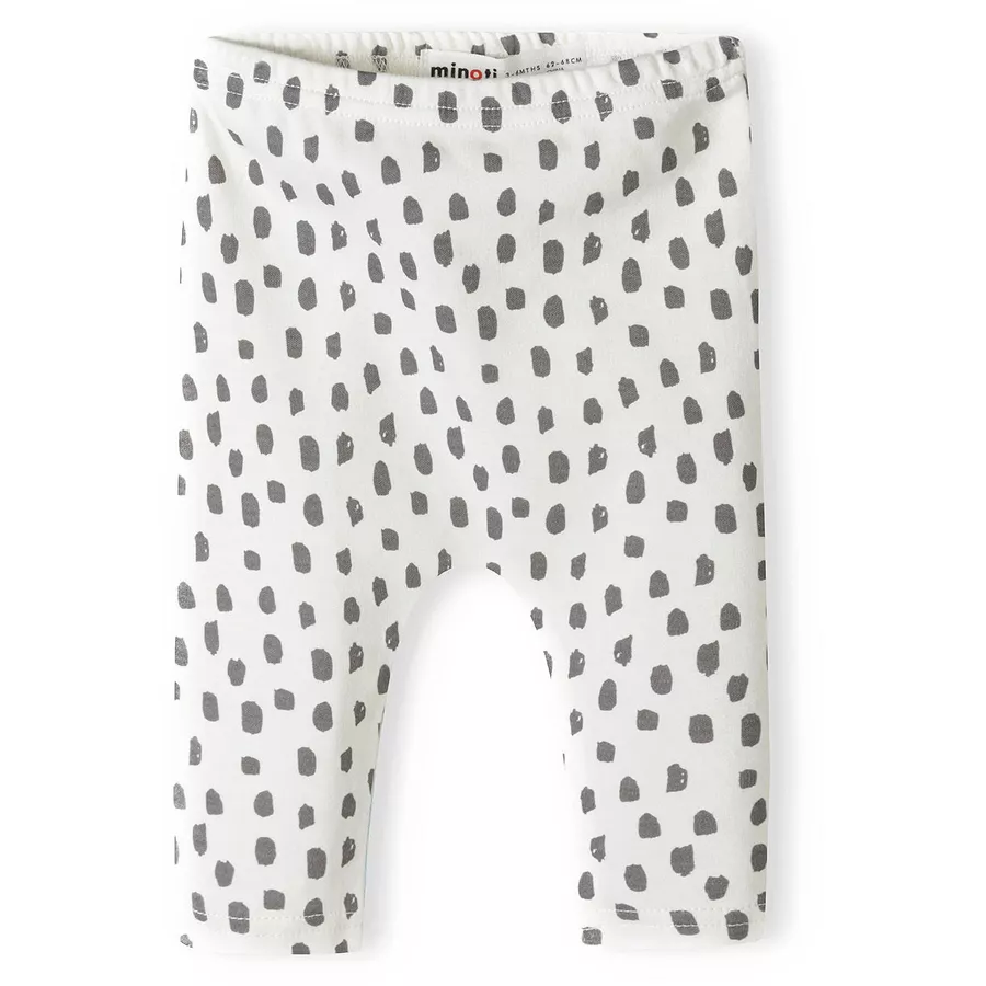 MINOTI 2er-Pack Leggings WeißOrange