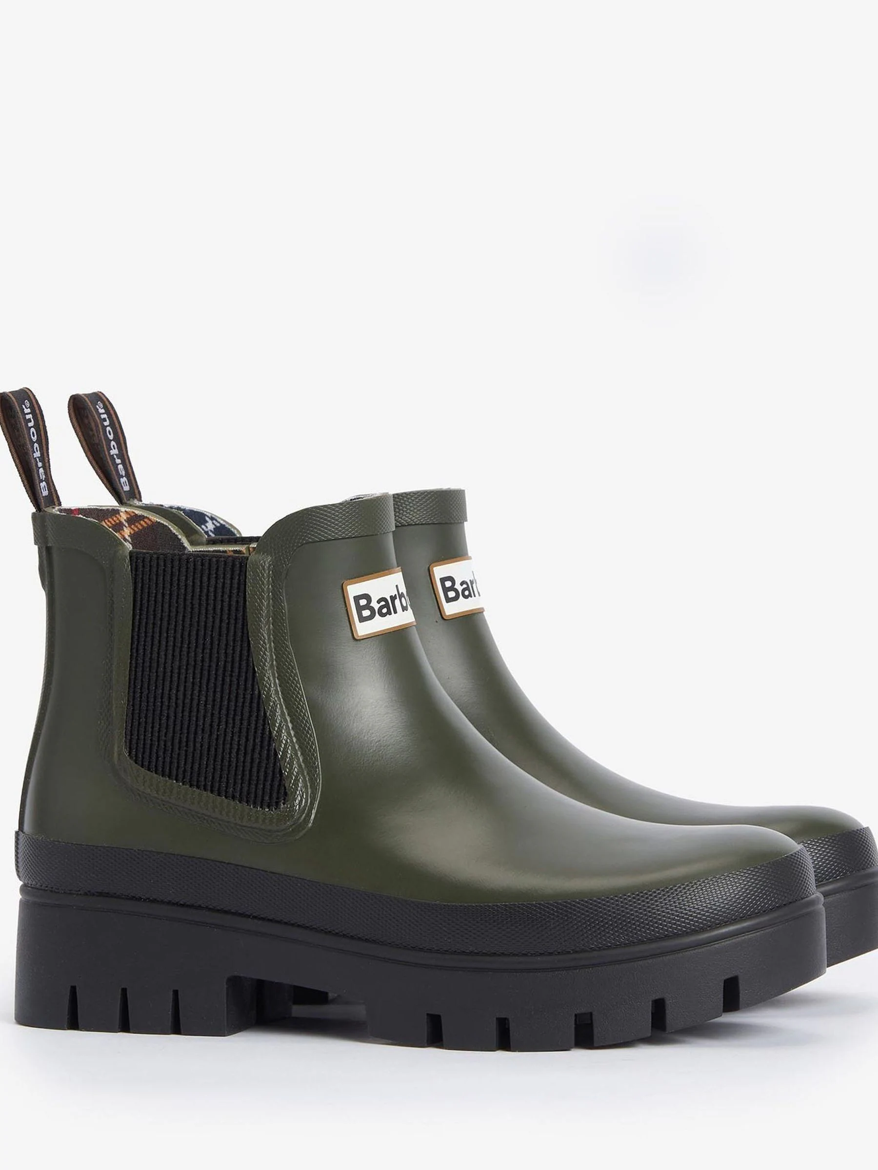 Groen - Barbour® Halton Chelsea Wellington laarzen