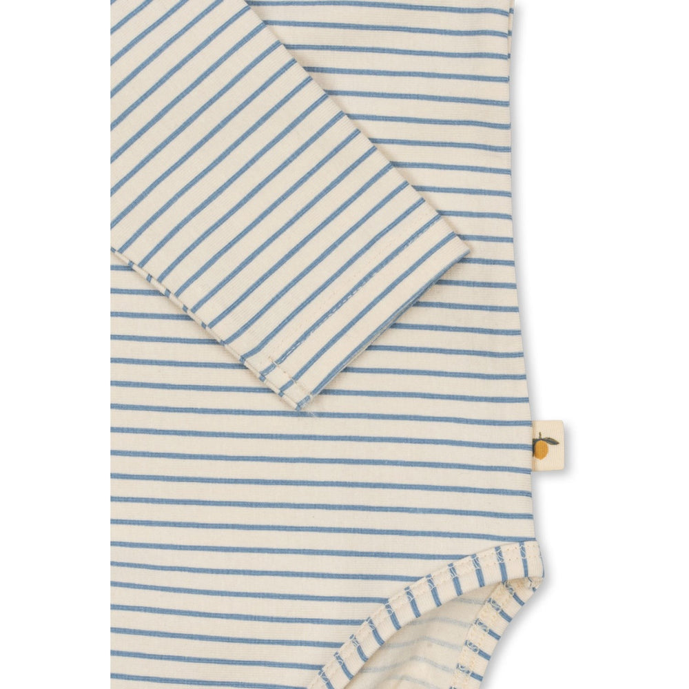 Køb Konges Sløjd Stripe Bluie Basic Ls Body GOTS