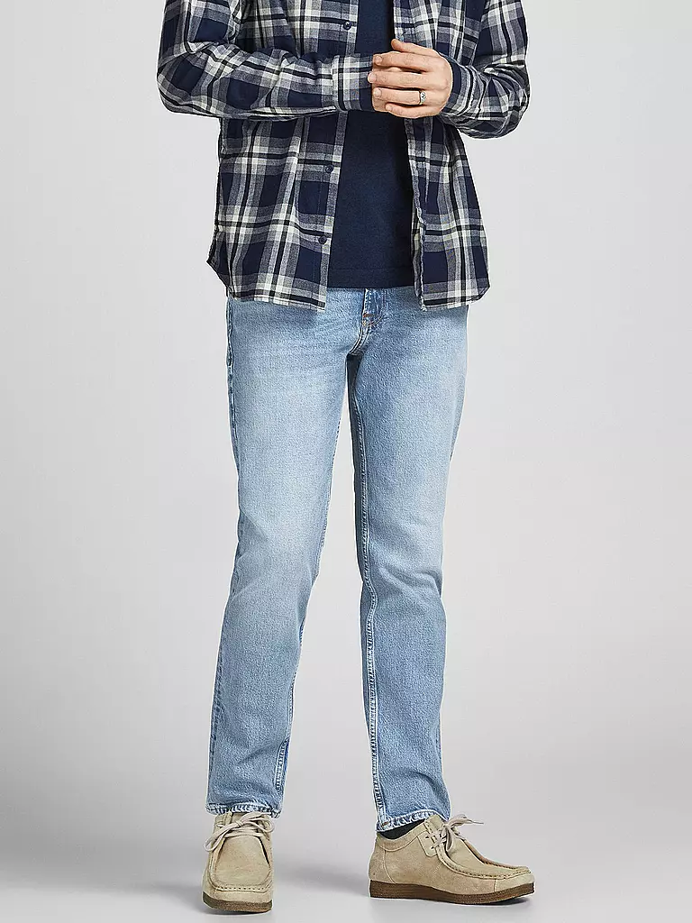 JACK & JONES Jeans Slim Fit JJIGLENN  blau