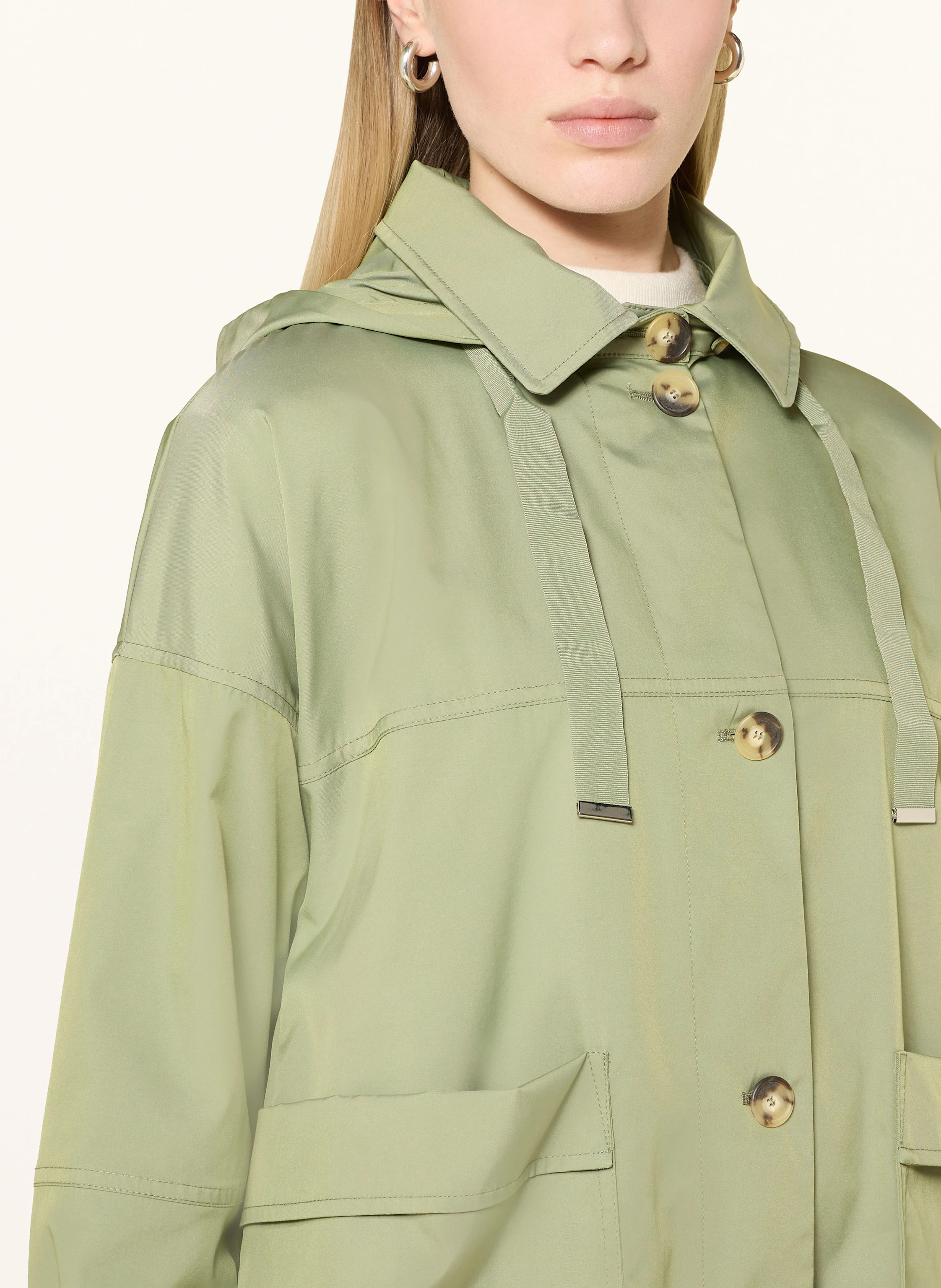 MILESTONE Fieldjacket MSKERRI mit abnehmbarer Kapuze