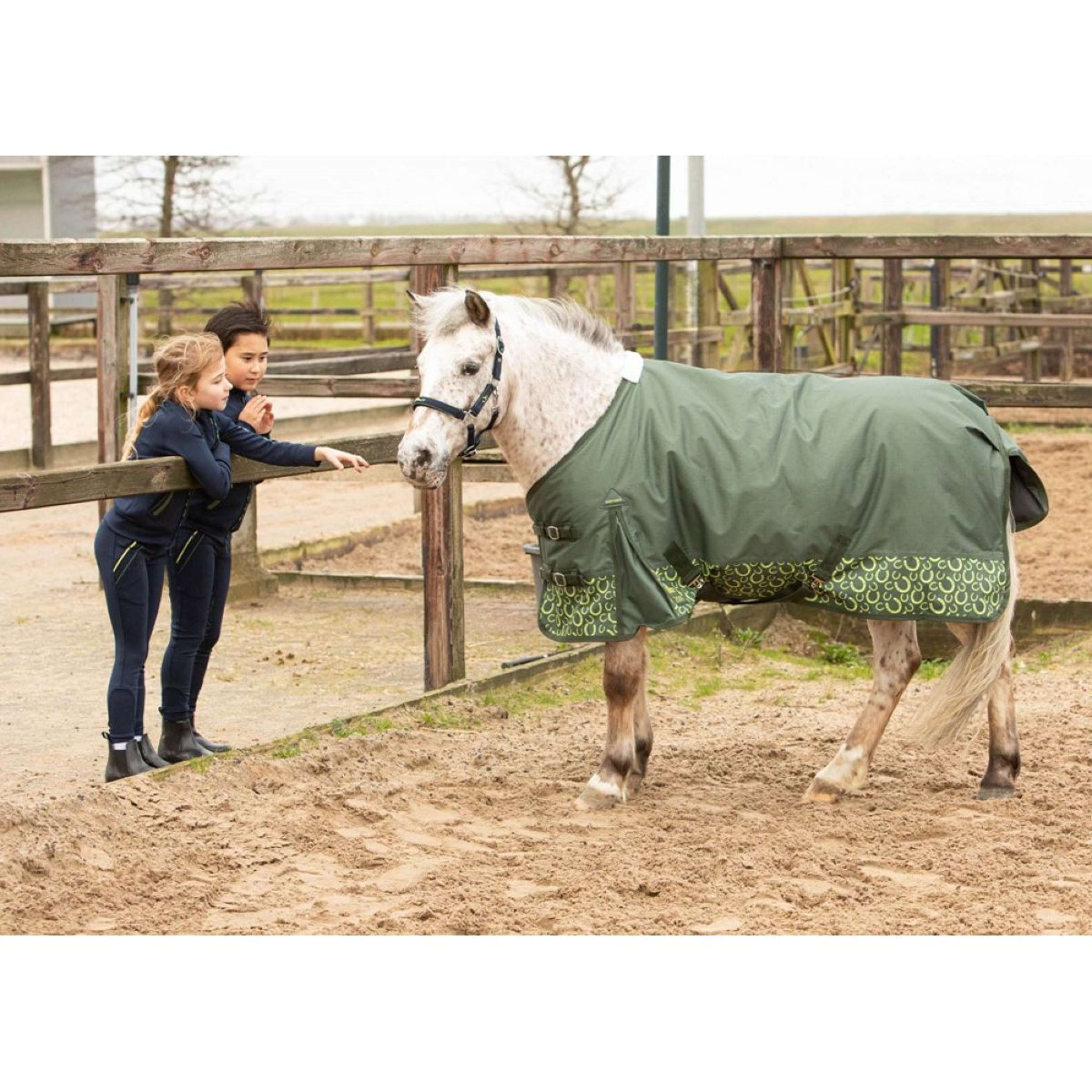 Harry's Horse Regendeken STOUT! Lime 200g Legergroen