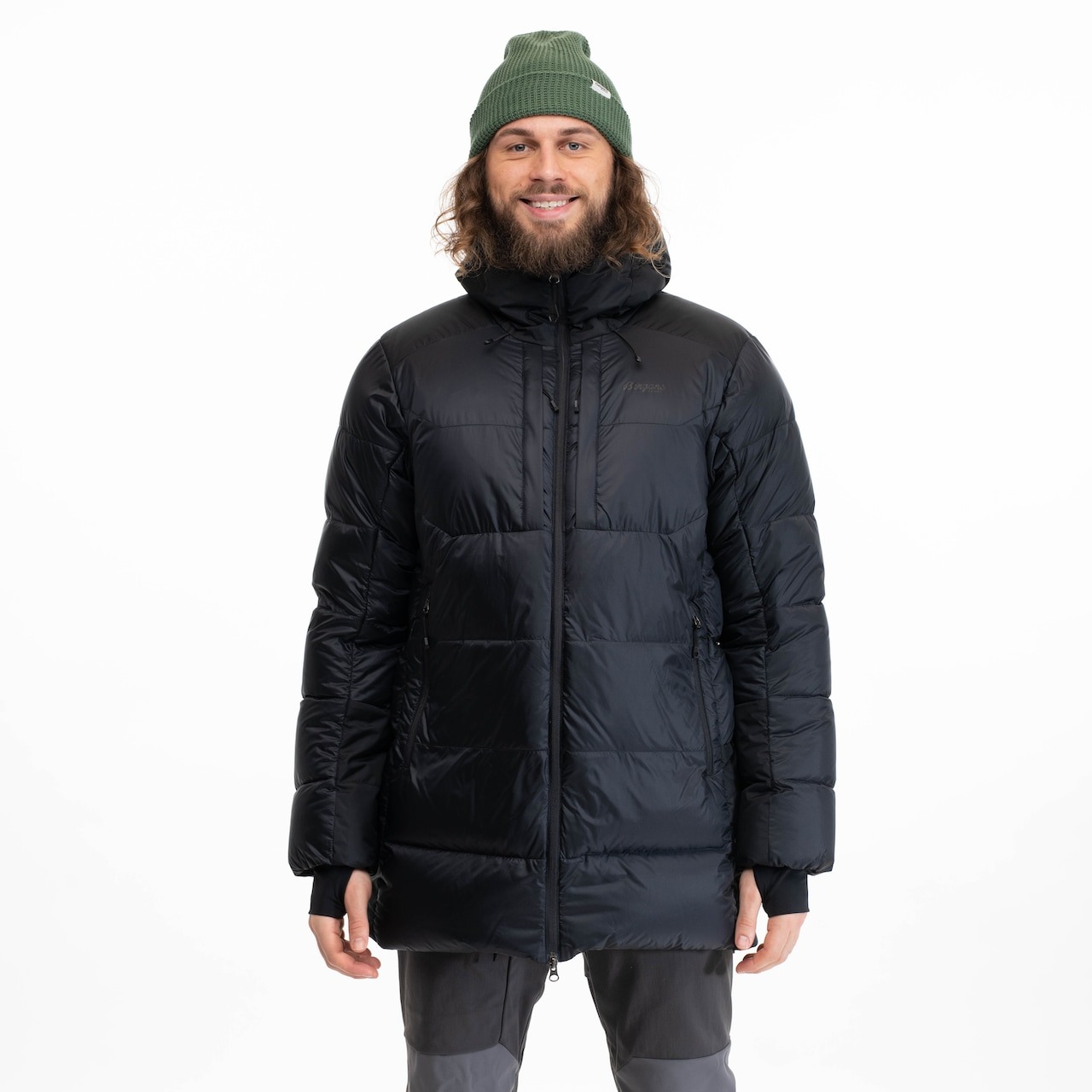 Magma Extreme Down Jacket w/Hood Unisex Black